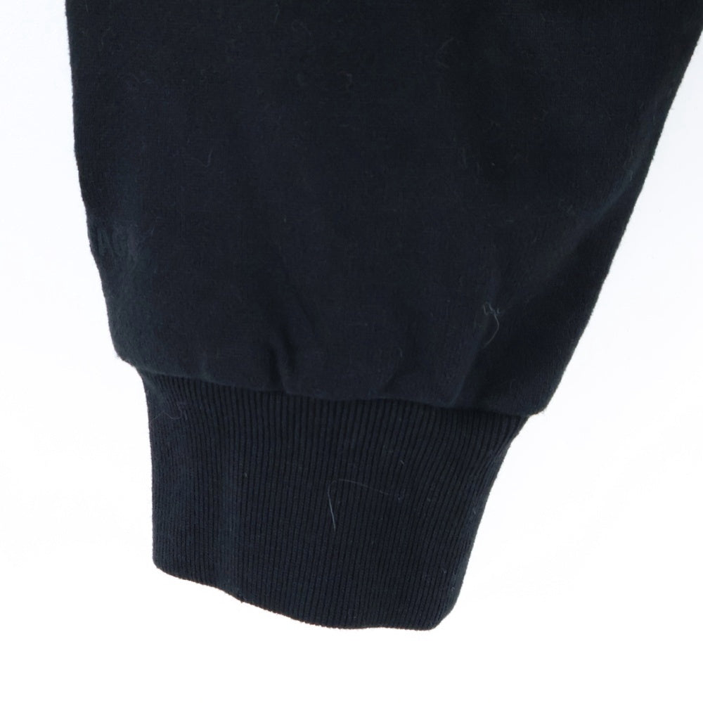 BALENCIAGA(バレンシアガ) Cropped hoodie クロップド ショート丈 プルオーバースウェットパーカー フーディー ブラック レディース 698485