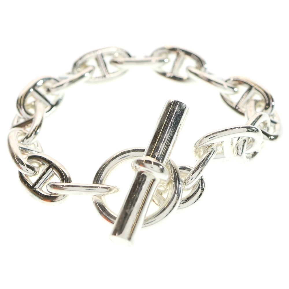 HERMES(エルメス) Chaine d'Ancre MM シェーヌダンクルMM 15コマ チェーンブレスレット シルバー