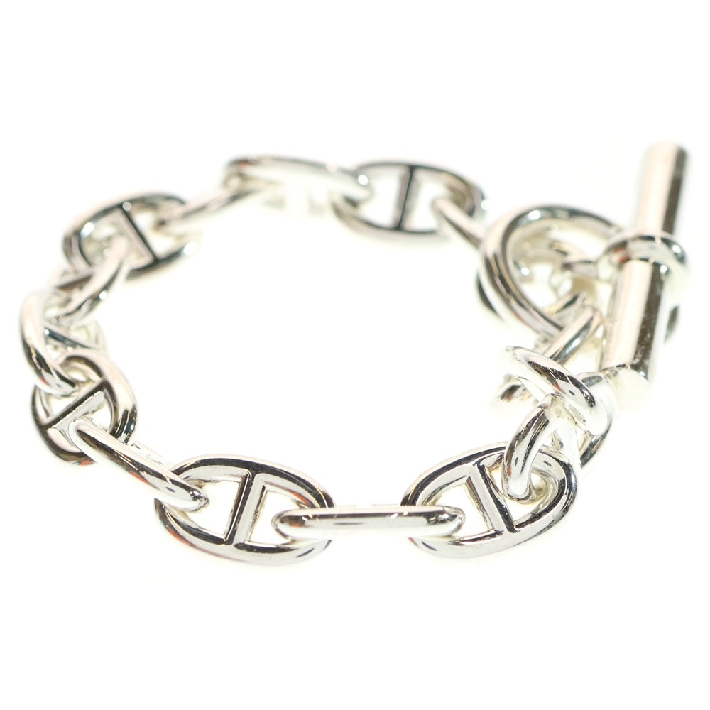 HERMES(エルメス) Chaine d'Ancre MM シェーヌダンクルMM 15コマ チェーンブレスレット シルバー