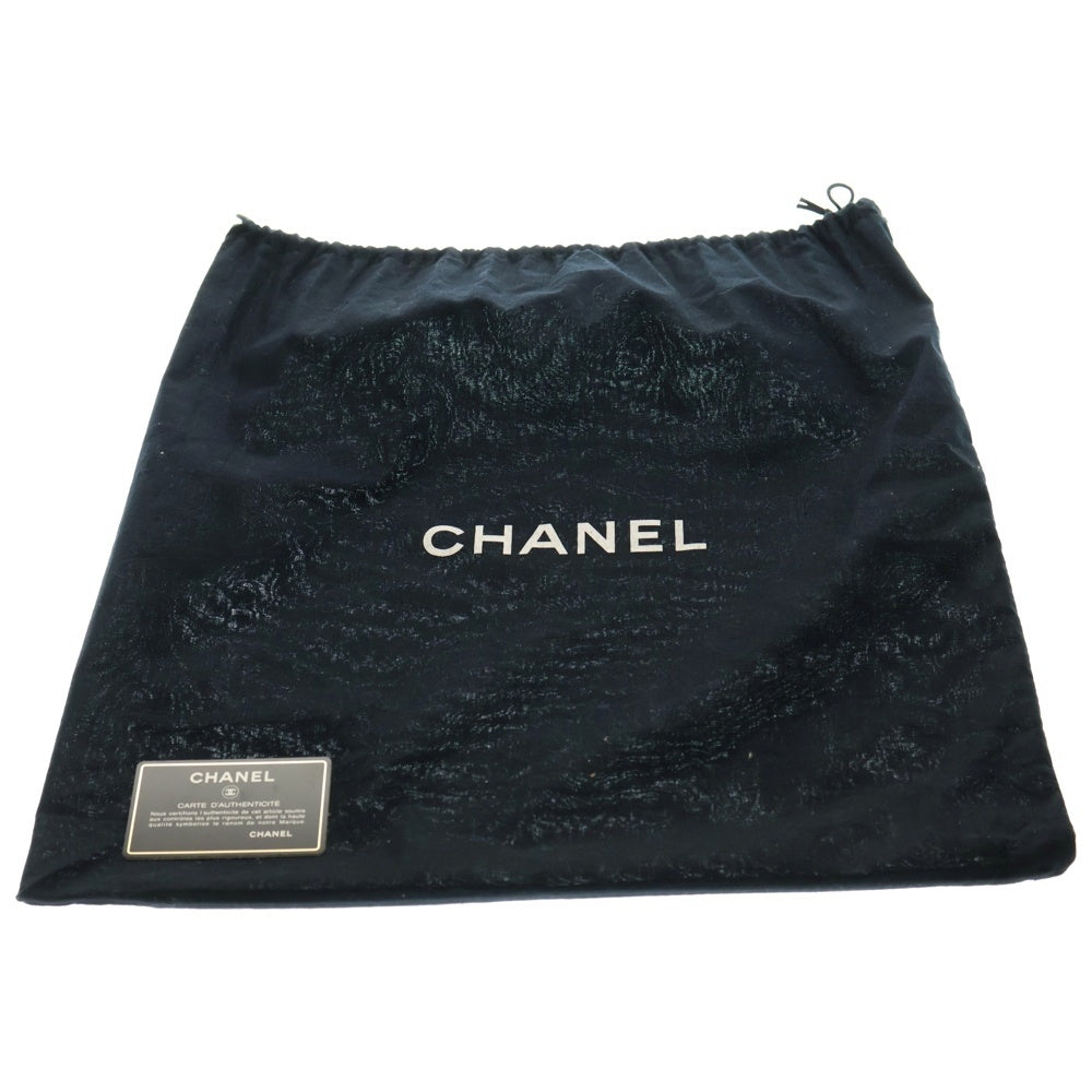 CHANEL(シャネル) マトラッセ トップハンドル ハンドバッグ ブラック キャビアスキン GD金具 A12397