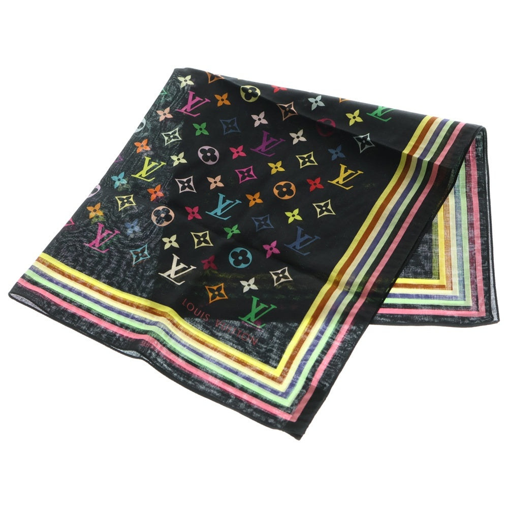 ルイヴィトン モノグラム マルチカラー　スカーフ　M71912 ルイヴィトン モノグラム マルチカラー スカーフ M71912 LOUIS VUITTON