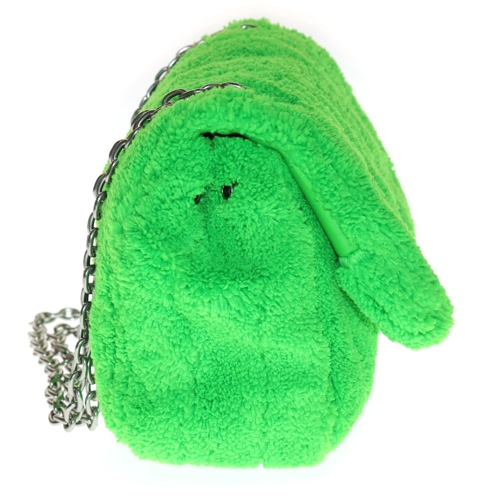 BALENCIAGA(バレンシアガ) BB MONACO BAG BBロゴ モナコ キルティングチェーンショルダーバッグ グリーン 781672