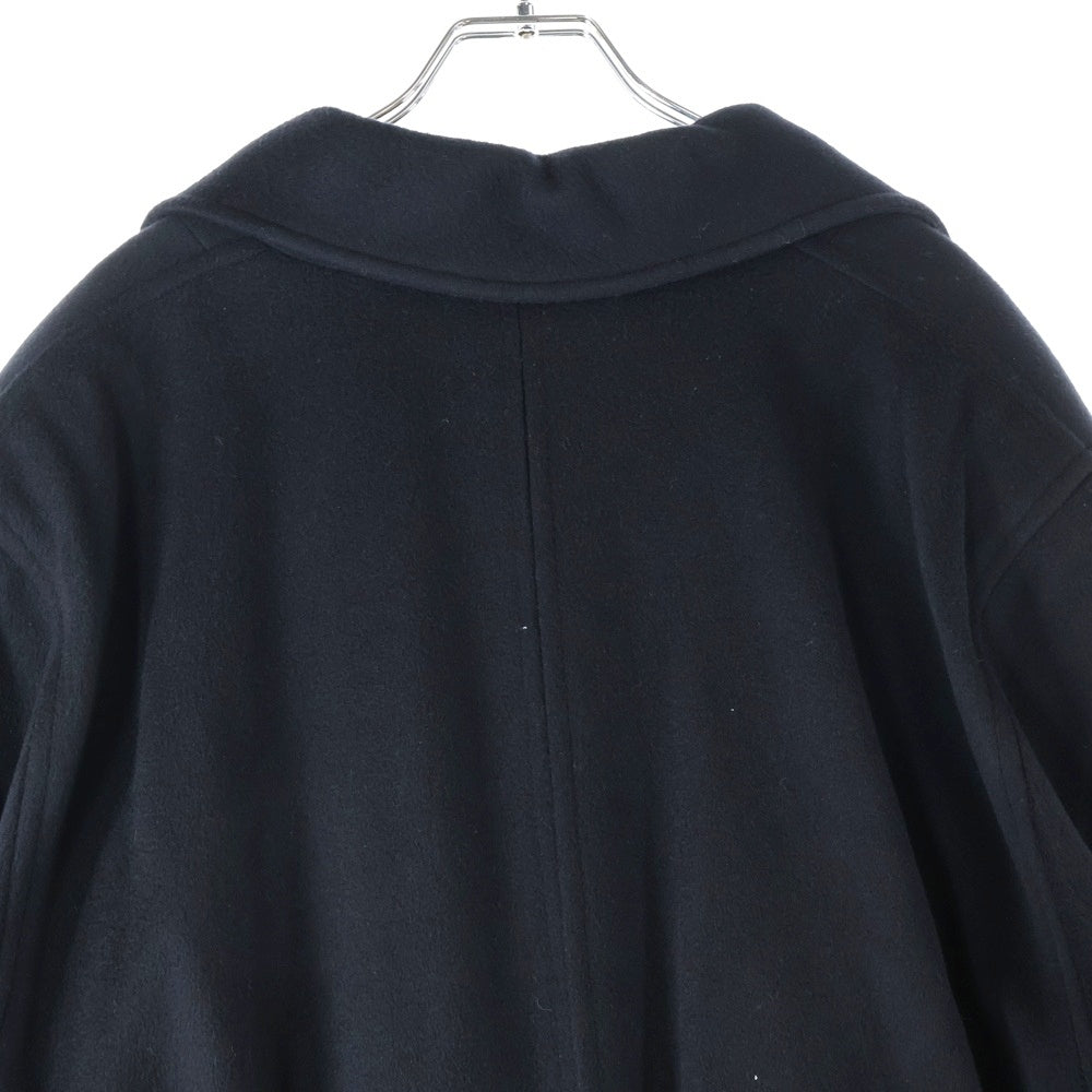 CHANEL(シャネル) 95AW ココマークボタン チェーンバックル カシミヤ オーバーサイズ ロング コート ブラック P05859W02145