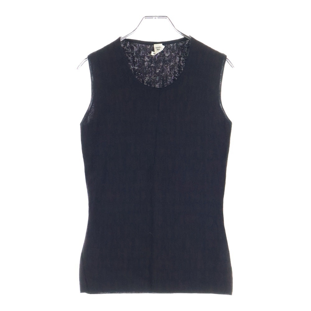 HERMES(エルメス) タンクトップ ブラウン カシミヤ #XS