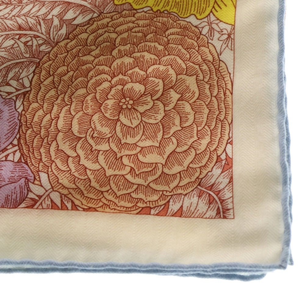 HERMES(エルメス) カレジュアン140 カシミアシルク RETOUR A LA NATURE マルチカラー レディース