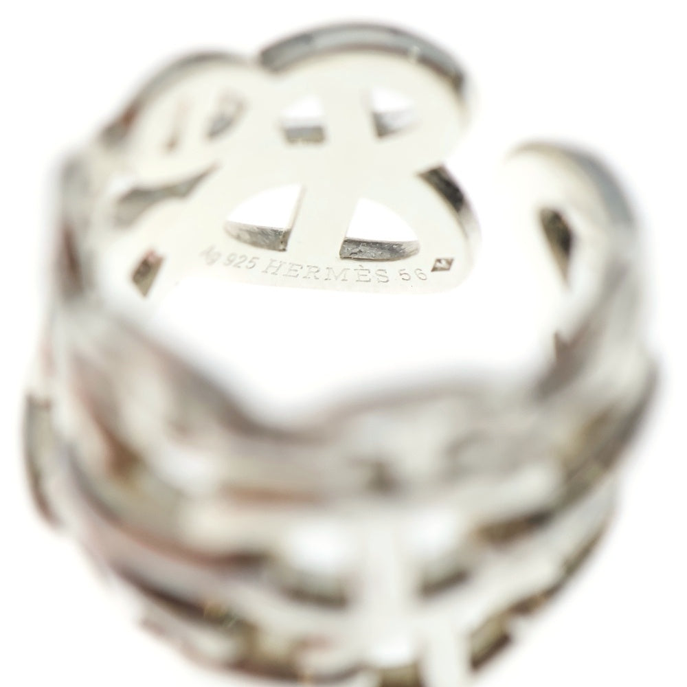 HERMES(エルメス) シェーヌダンクル アンシェネGM リング シルバー