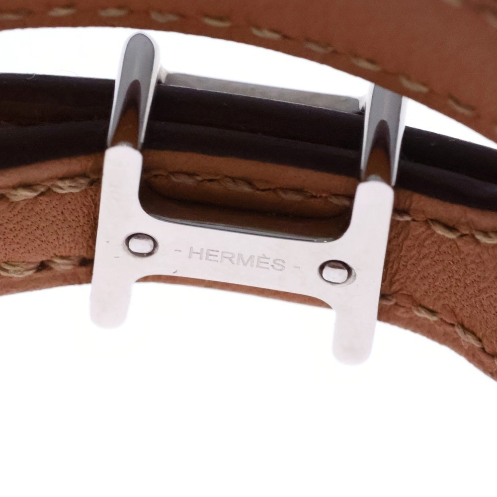 HERMES(エルメス) トレンチブレスレット ゴールド シルバー金具 B刻印
