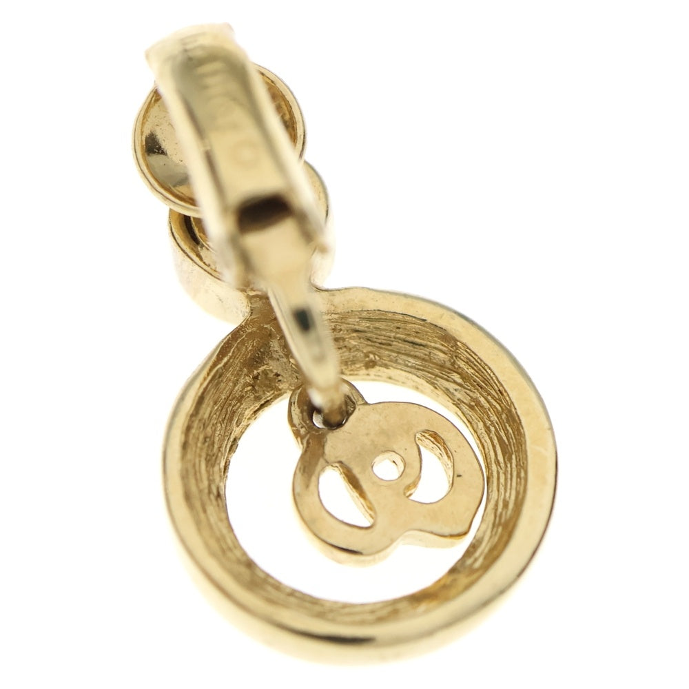 Christian Dior(クリスチャンディオール) パールイヤリング ゴールド GP