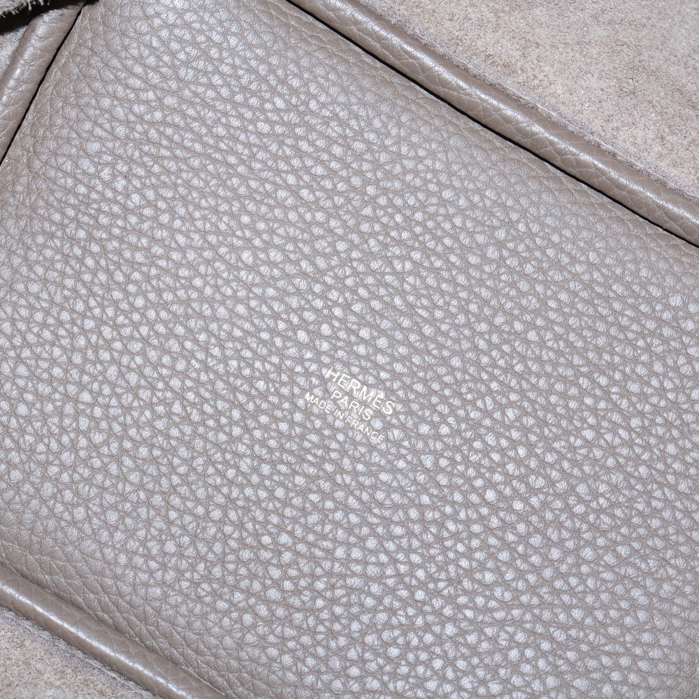 HERMES(エルメス) ピコタンロックPM ハンドバッグ トリヨン ゴールド金具 エトゥープ Y刻印