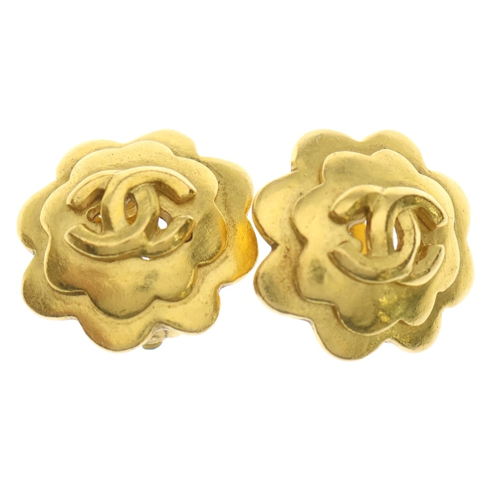 CHANEL(シャネル) ココマーク デザイン イヤリング GP ゴールド