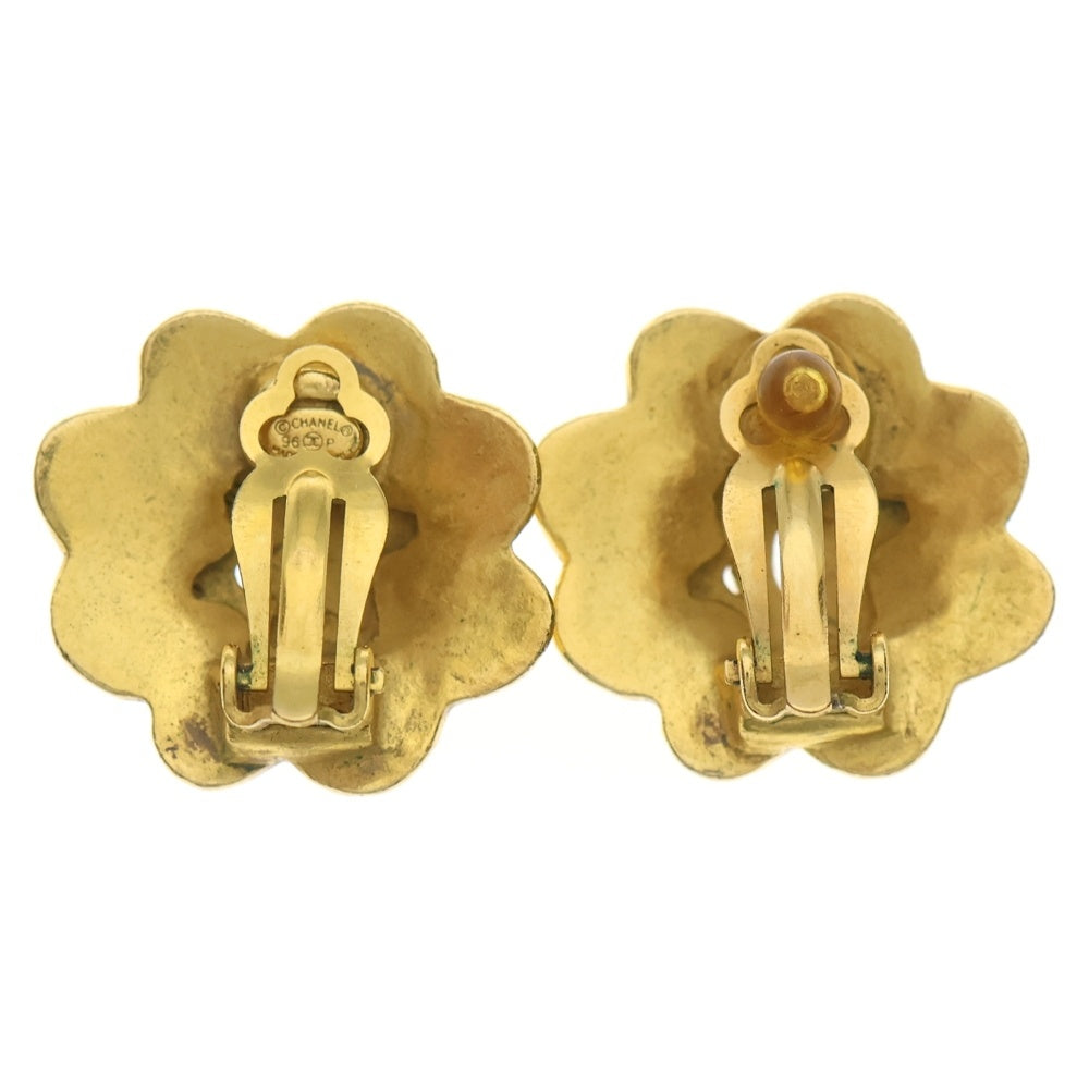 CHANEL(シャネル) ココマーク デザイン イヤリング GP ゴールド