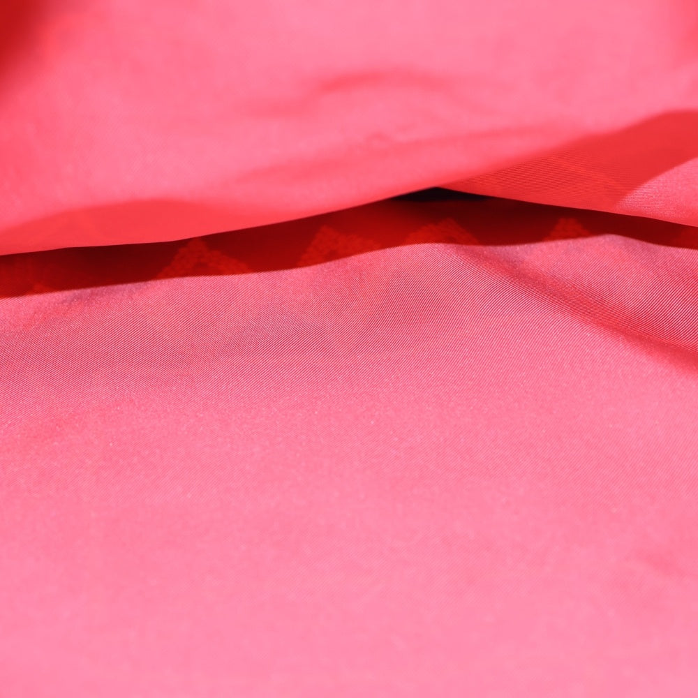 HERMES(エルメス) シルキーシティPM シルク レザー ショルダーバッグ シルバー金具 ブルー/ブラウン □M刻印