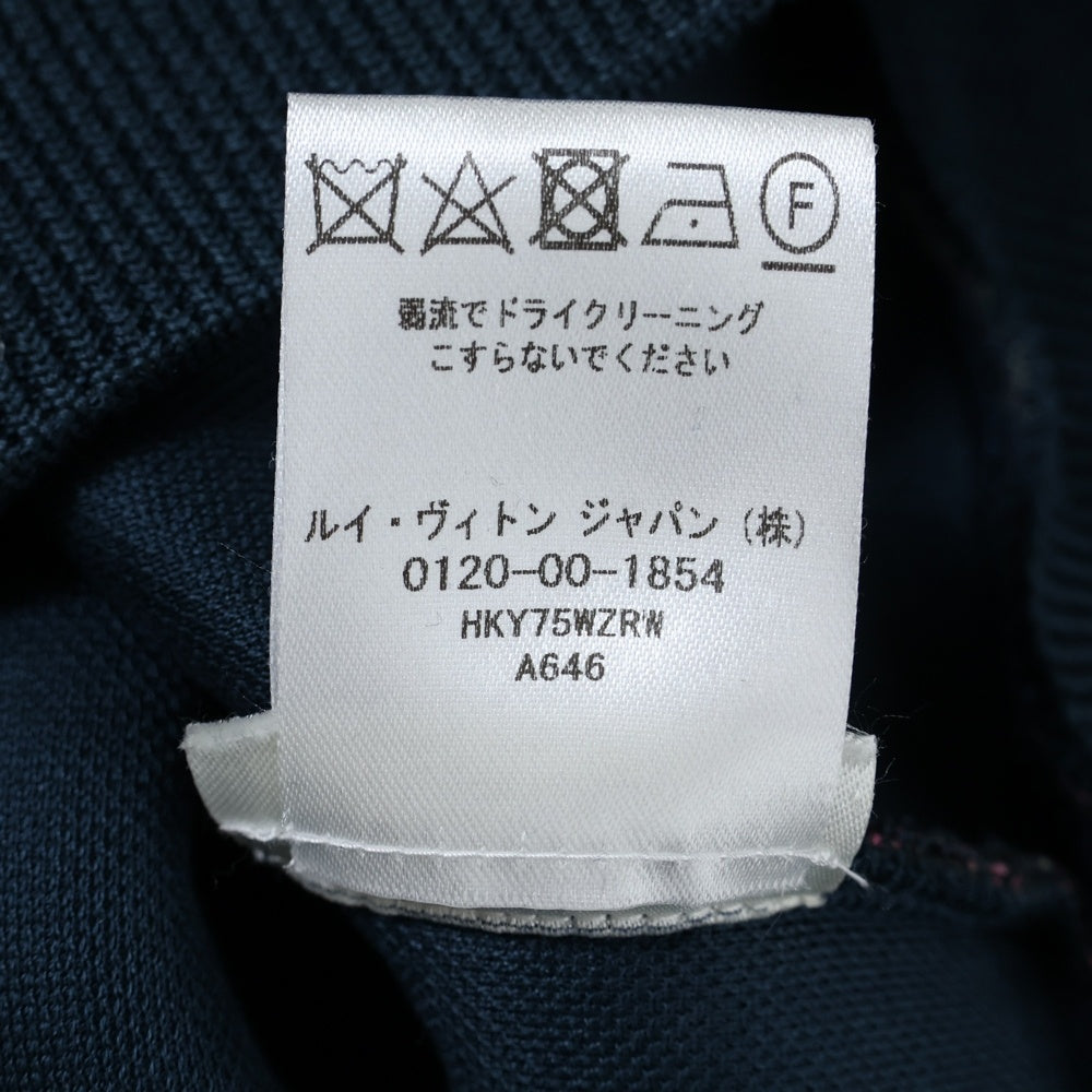 LOUIS VUITTON(ルイヴィトン) Monogram Jacquard Crewneck モノグラムジャガードスウェット 長袖トレーナー グリーン/ピンク HKY75WZRW