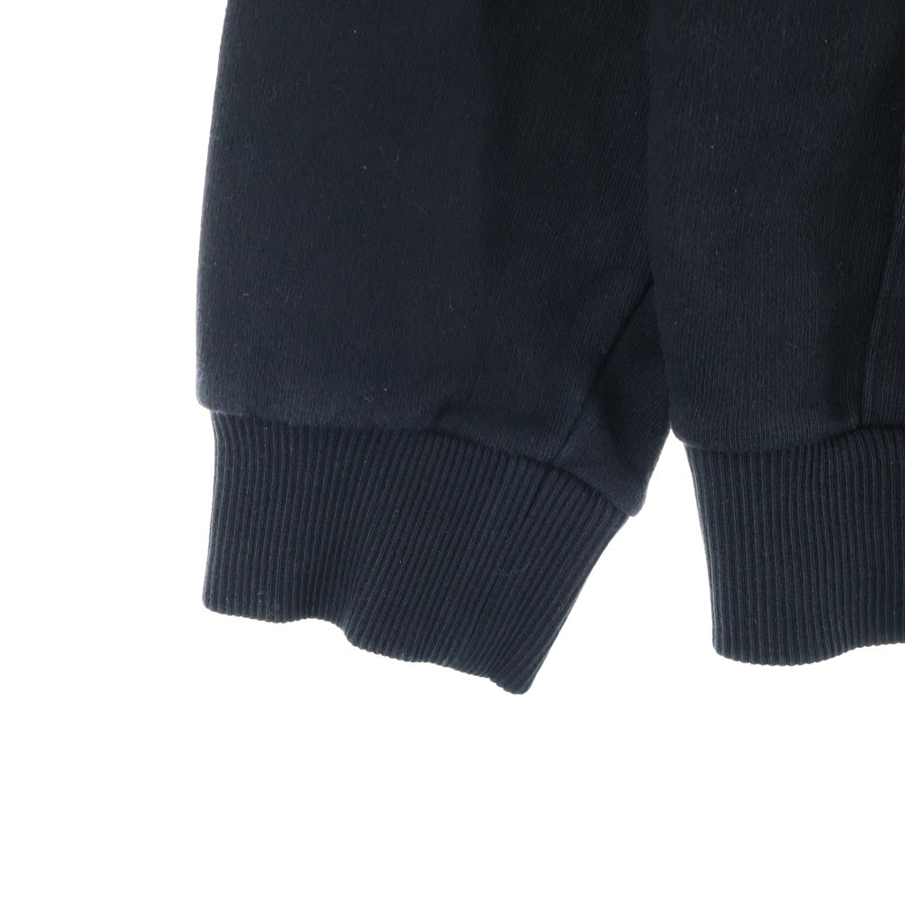 GIVENCHY(ジバンシィ) ダメージ加工ロゴプリントフーデッドプルオーバースウェットパーカー ブラック BM70BS306C