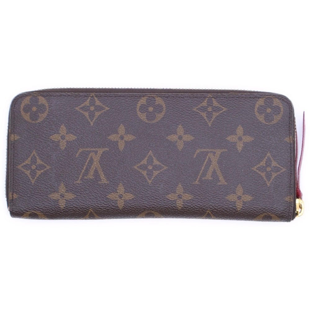 LOUIS VUITTON(ルイヴィトン) モノグラム ポルトフォイユクレマンス ロングウォレット 長財布 カードケース PVC M60742 ゴールド金具