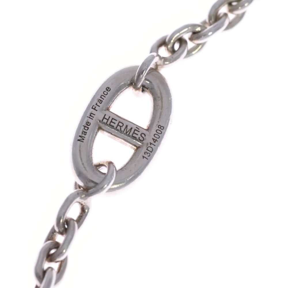 HERMES(エルメス) Chaine d'Ancreファランドール ネックレス 120 シルバー Ag925 SV ペンダント レディース