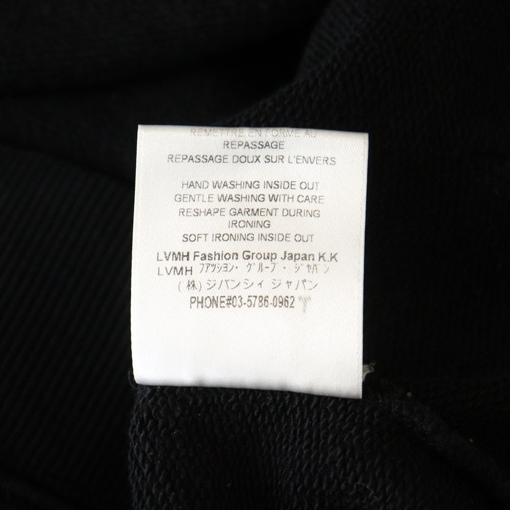 GIVENCHY(ジバンシィ) クラックロゴ プリント プルオーバー スウェットパーカー フーディー ブラック BMJ04C30AF