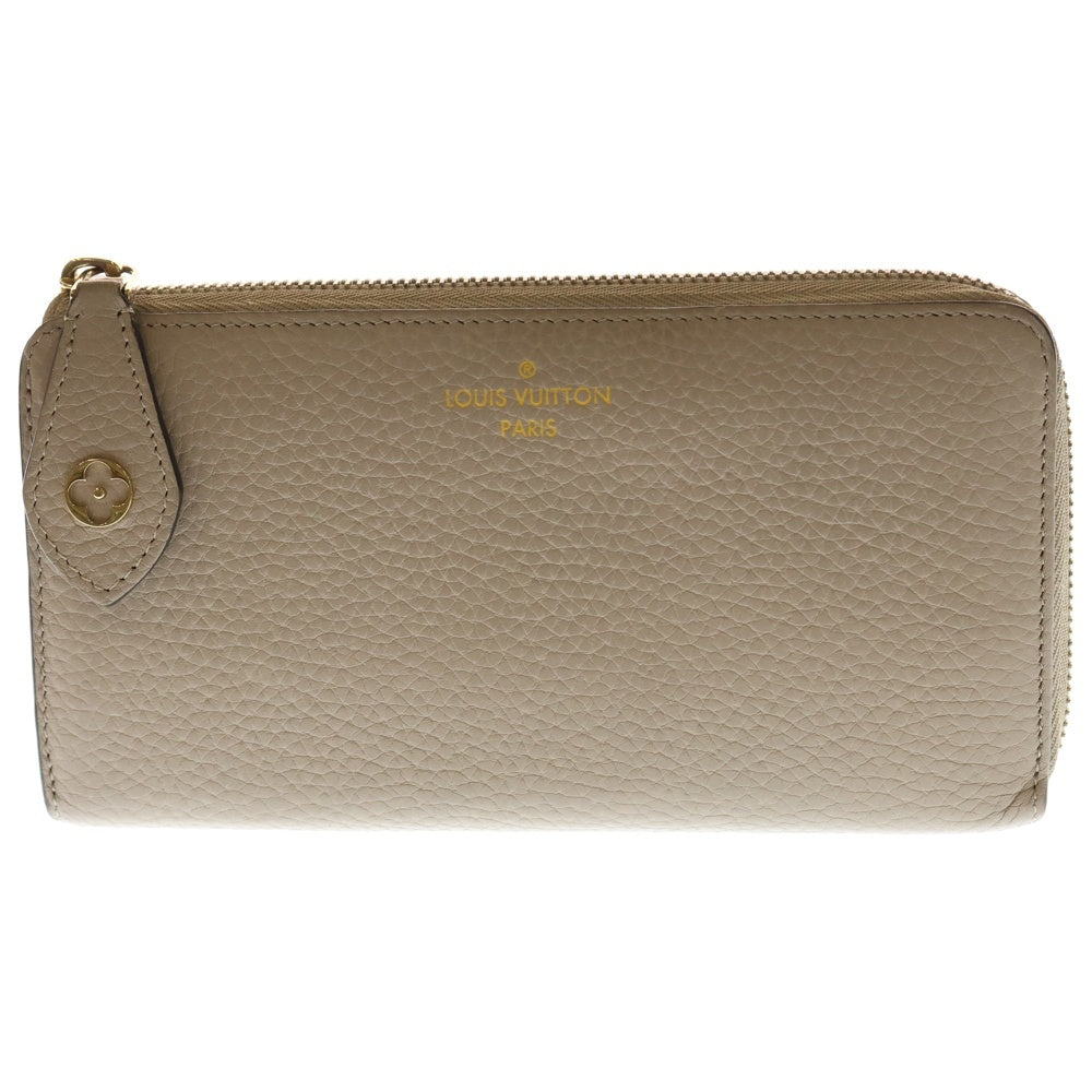 LOUIS VUITTON(ルイヴィトン) ポルトフォイユ・コメット ベージュ トリヨン ロングウォレット 長財布 カードケース ベージュ レザー M63104 シルバー金具