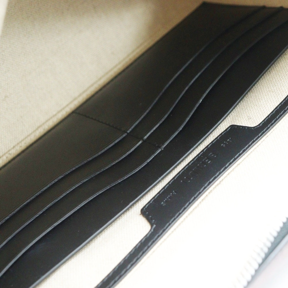 Berluti(ベルルッティ) ローズウッド スクリットレザー ポーチ クラッチバッグ ブラウン レザー