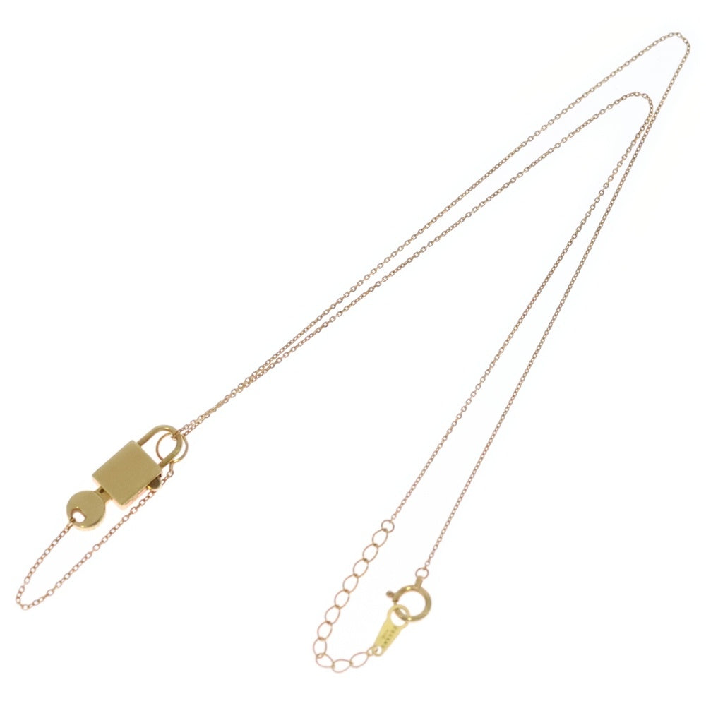 TASAKI(タサキ) ア シークレット ロックキー ネックレス Au750 K18 YG イエローゴールド レディース