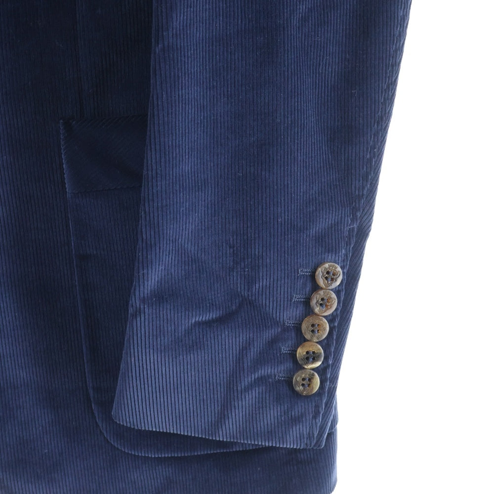 GUCCI(グッチ) コーデュロイ 2B テーラードジャケット ネイビー CTX75907G