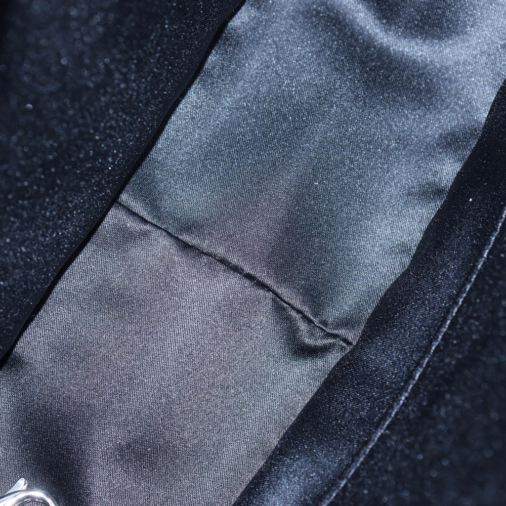 CHANEL(シャネル) GST ココマーク マトラッセ キャビアスキン レザーチェーントートバッグ ブラック SV金具 A50995