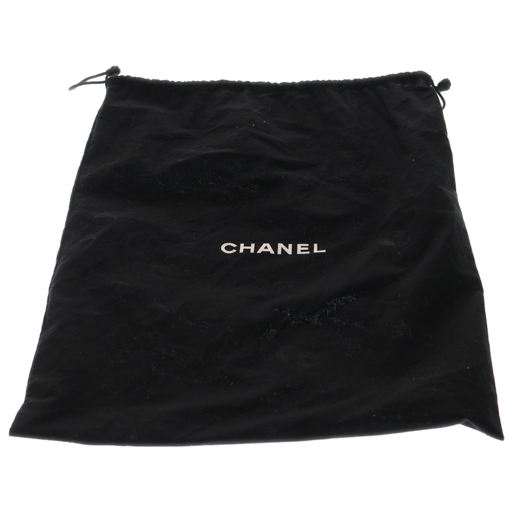 CHANEL(シャネル) GST ココマーク マトラッセ キャビアスキン レザーチェーントートバッグ ブラック SV金具 A50995