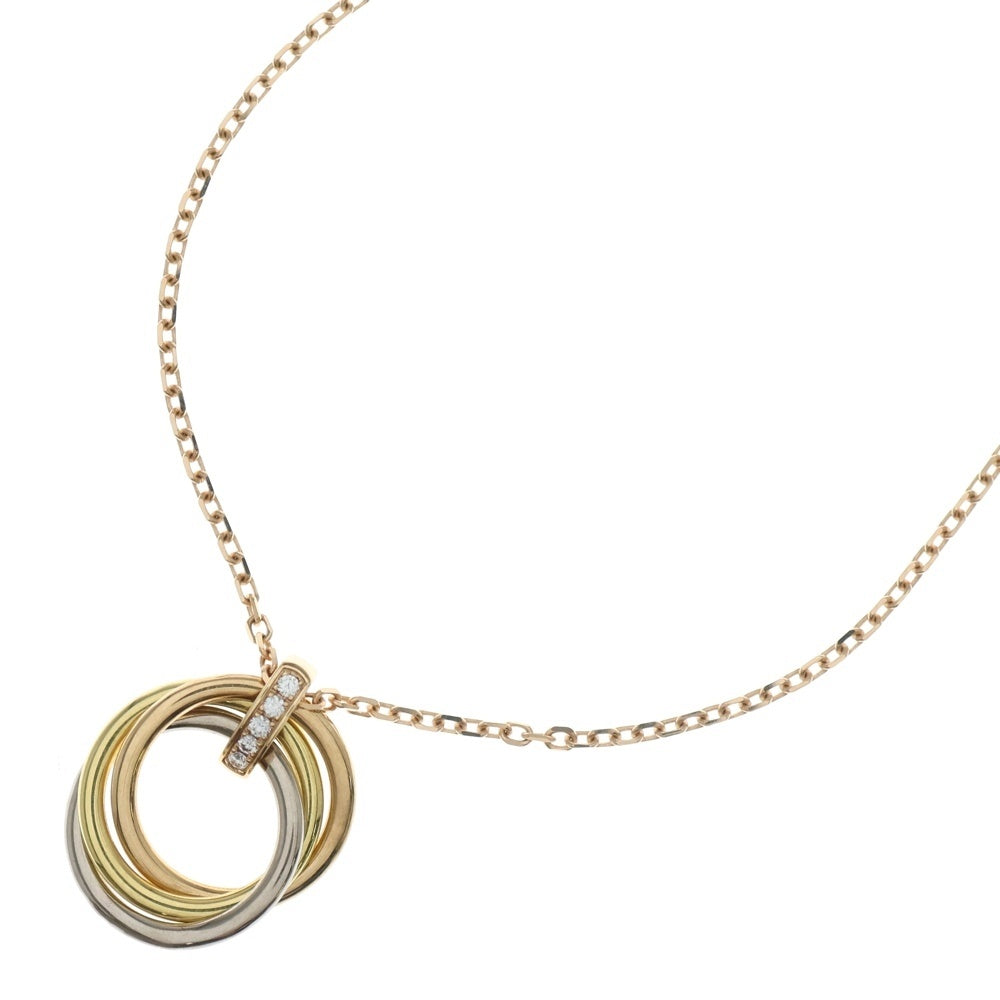 Cartier(カルティエ) トリニティ 5PDダイヤ付チェーンペンダント