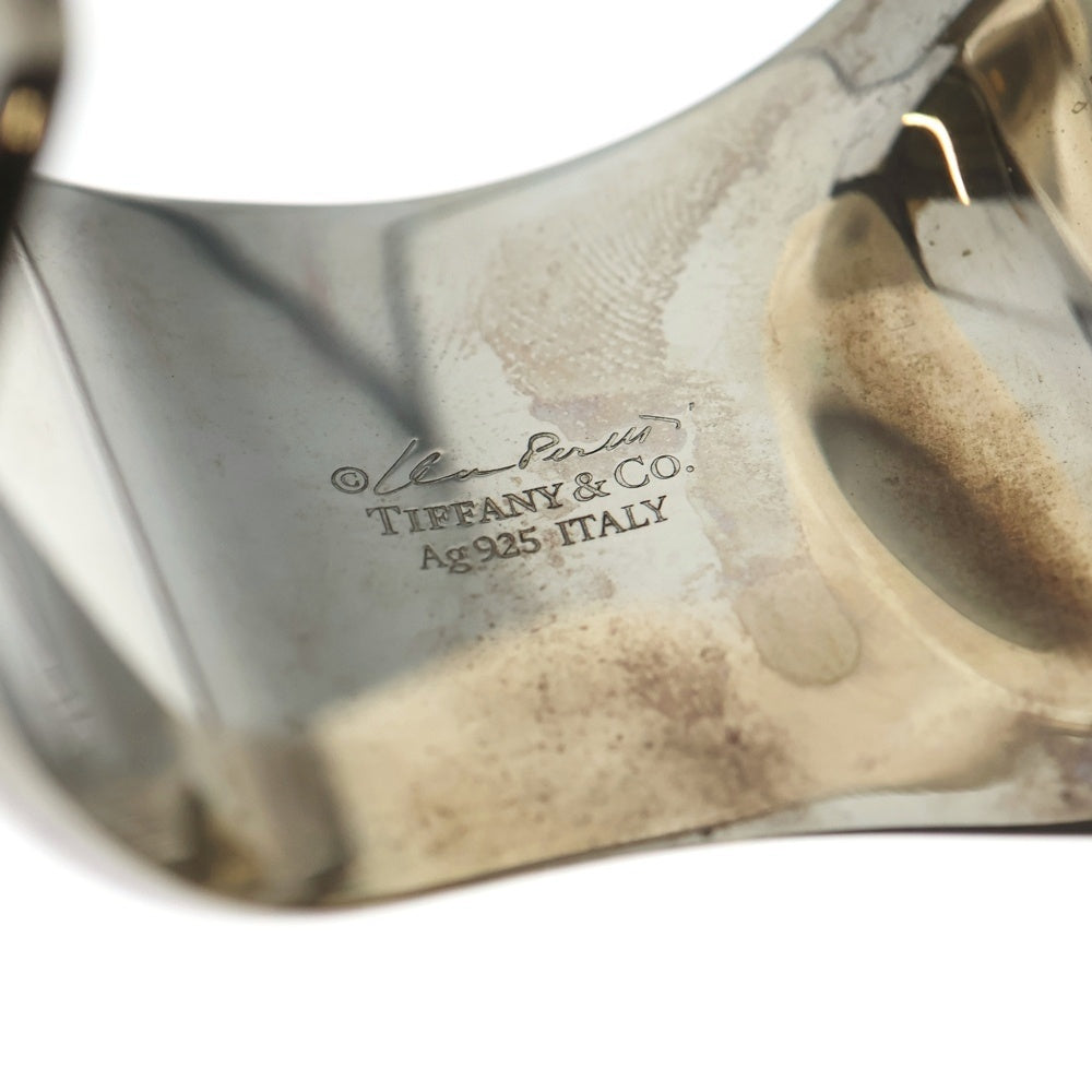 TIFFANY & Co.(ティファニー) ボーンカフ ブレスレット エルサペレッティ バングル シルバー Sv925