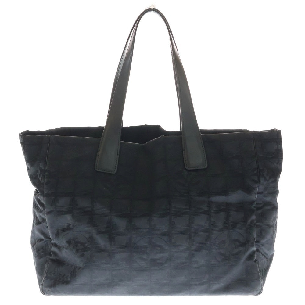CHANEL(シャネル) ニュートラベル MM トートバッグ ハンドバッグ ブラック ナイロン