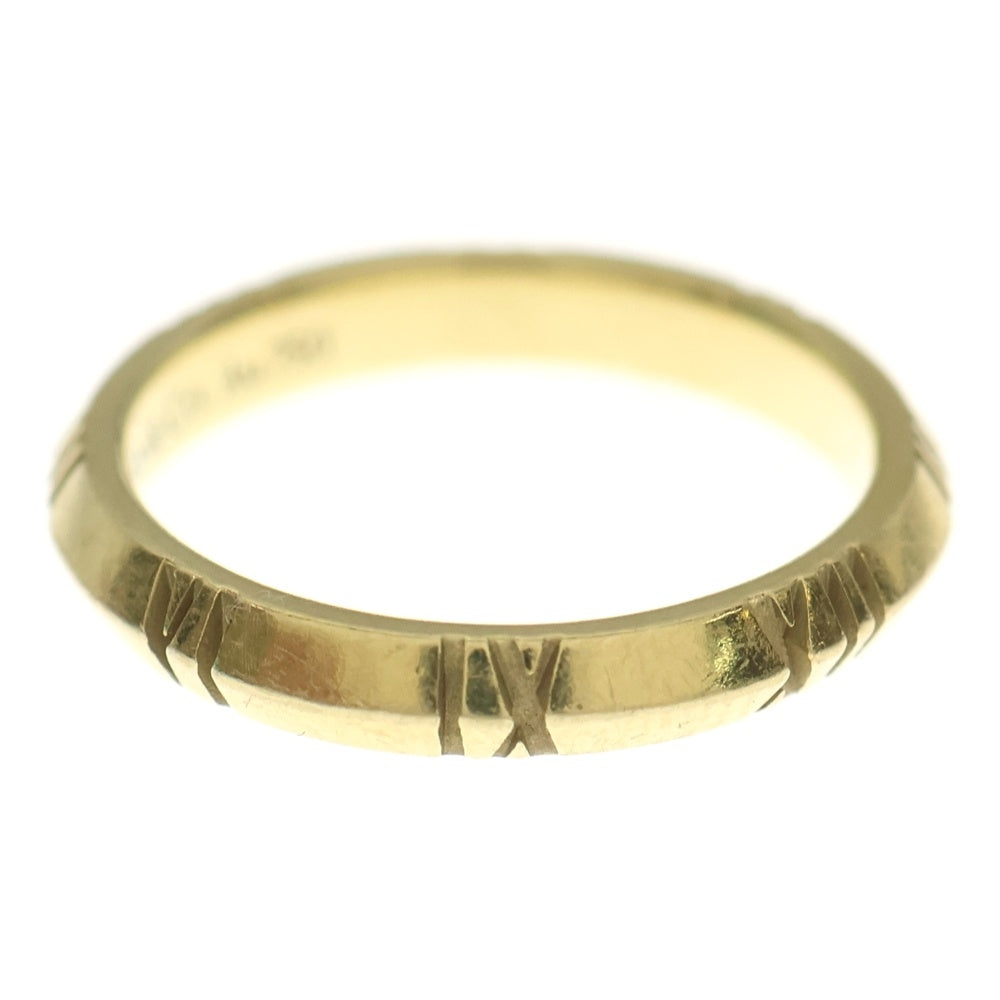 TIFFANY & Co.(ティファニー) アトラス X クローズド ナローリング 指輪 ゴールド Au750YG #12 4g レディース
