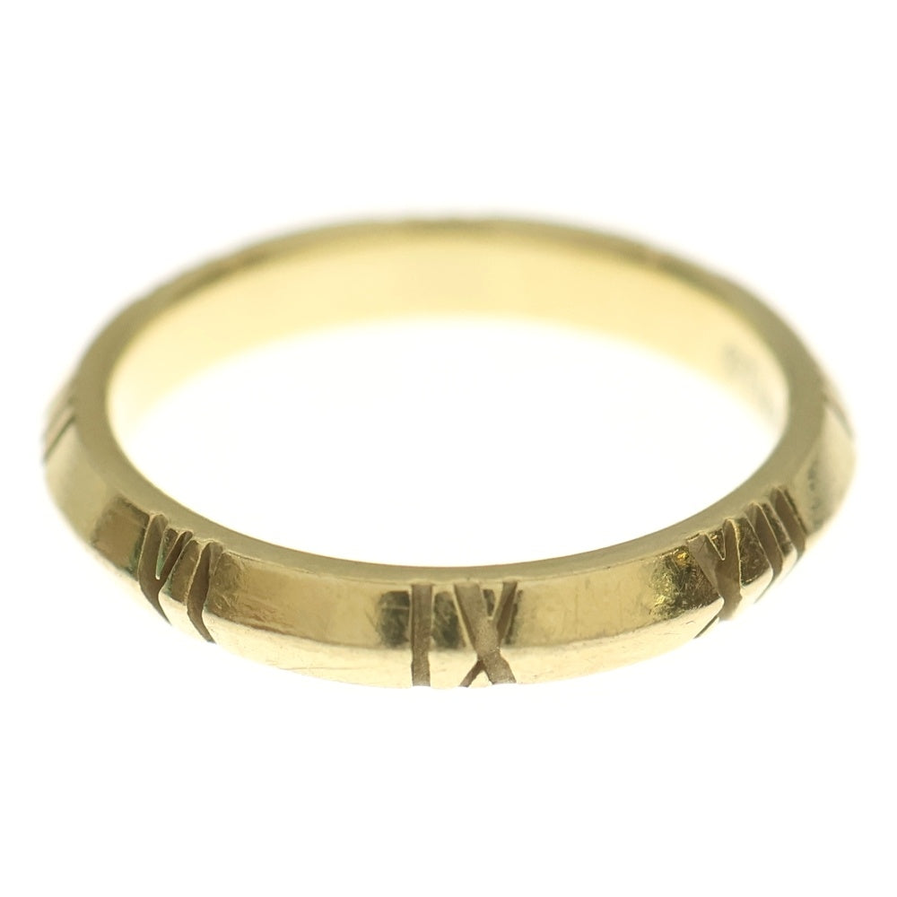 TIFFANY & Co.(ティファニー) アトラス X クローズド ナローリング 指輪 ゴールド Au750YG #12 4g レディース