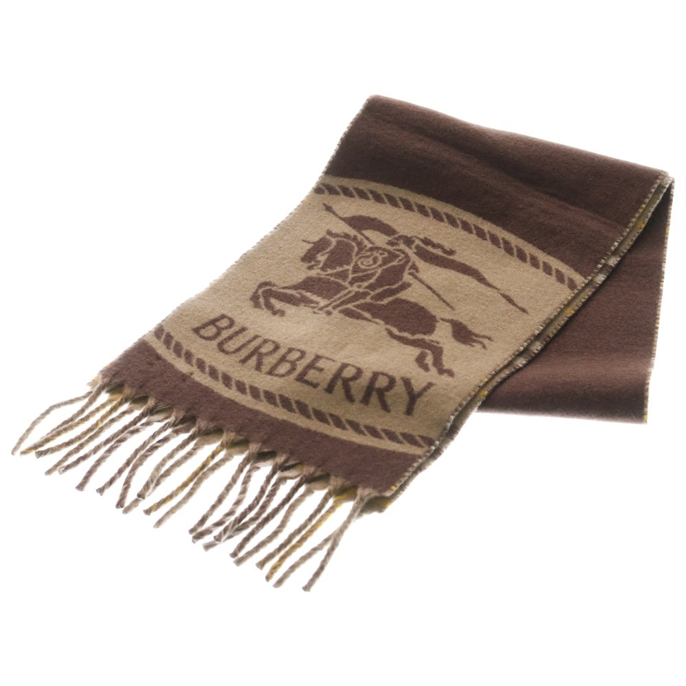 BURBERRY(バーバリー) マフラー ブラウン カシミヤ チェック ストール レディース