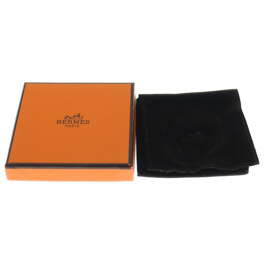 HERMES(エルメス) クリック アノー バングル ブレスレット ベージュ×シルバー SS