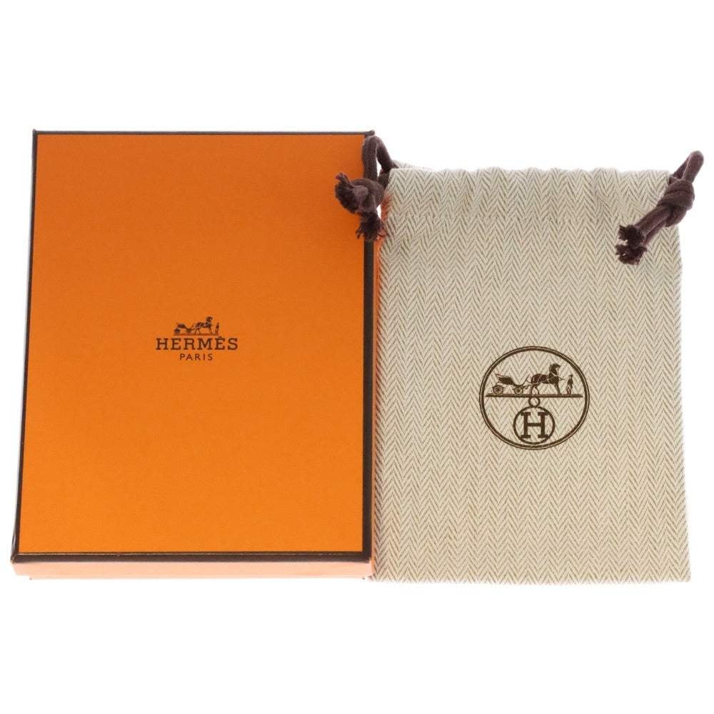 HERMES(エルメス) ミニポップH ネックレス ゴールド×ベージュ GP ペンダント