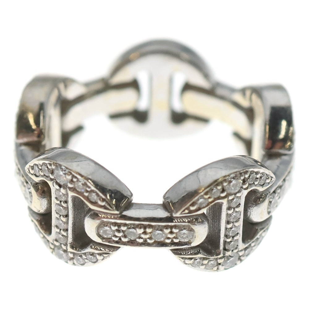HOORSENBUHS(ホーセンブース) QUAD LINK ANTIQUE クワッドリンクアンティーク ダイヤリング 指輪 18K ホワイトゴールド