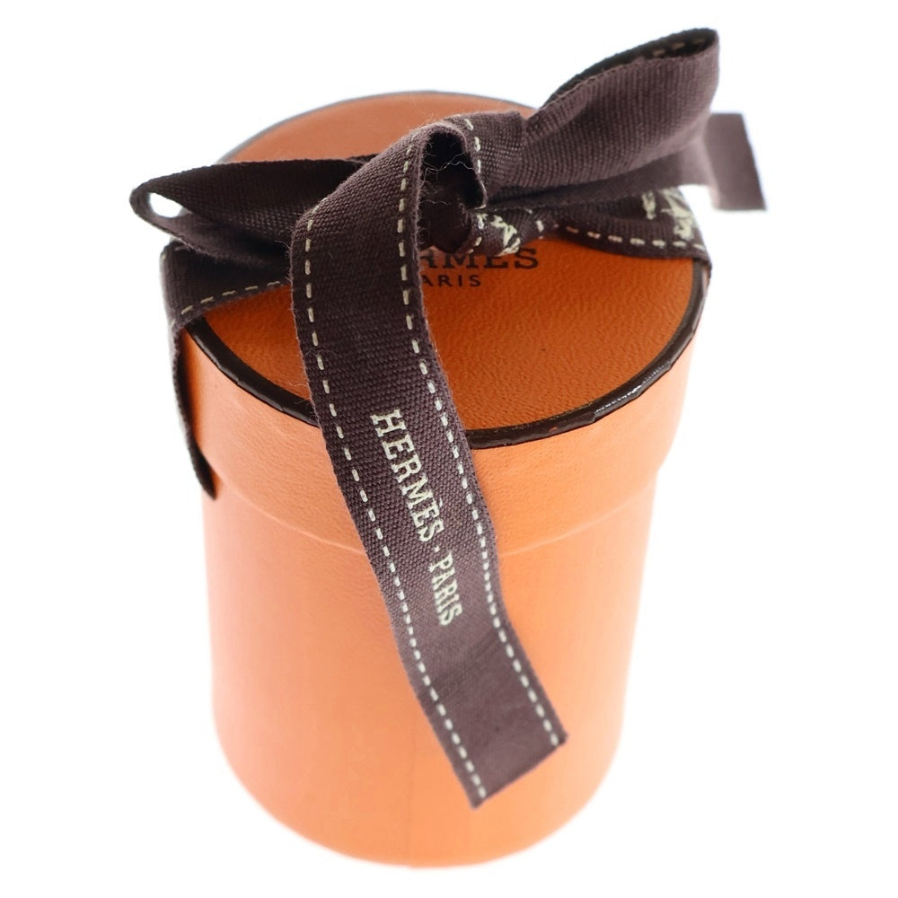 HERMES(エルメス) ツイリー ド・レ・ブックル シルクスカーフ オレンジ×アイボリー レディース