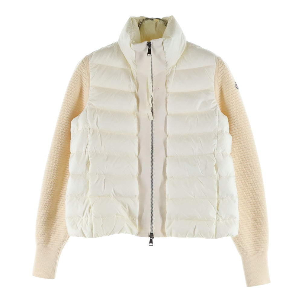 MONCLER(モンクレール) MAGLIONE TRICOT CARDIGAN ロゴワッペン付