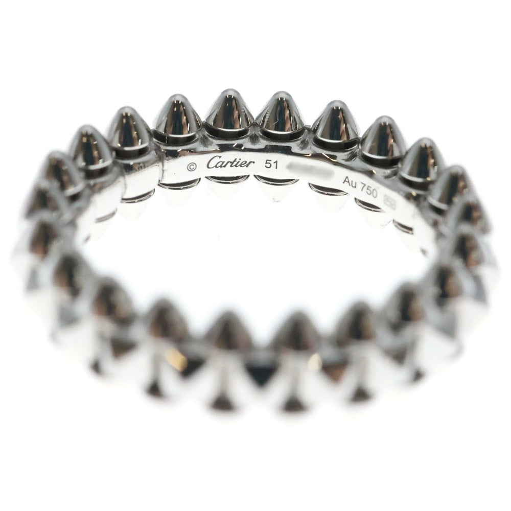 Cartier(カルティエ) クラッシュ ドゥ カルティエ SM リング 指輪 K18WG ホワイトゴールド レディース