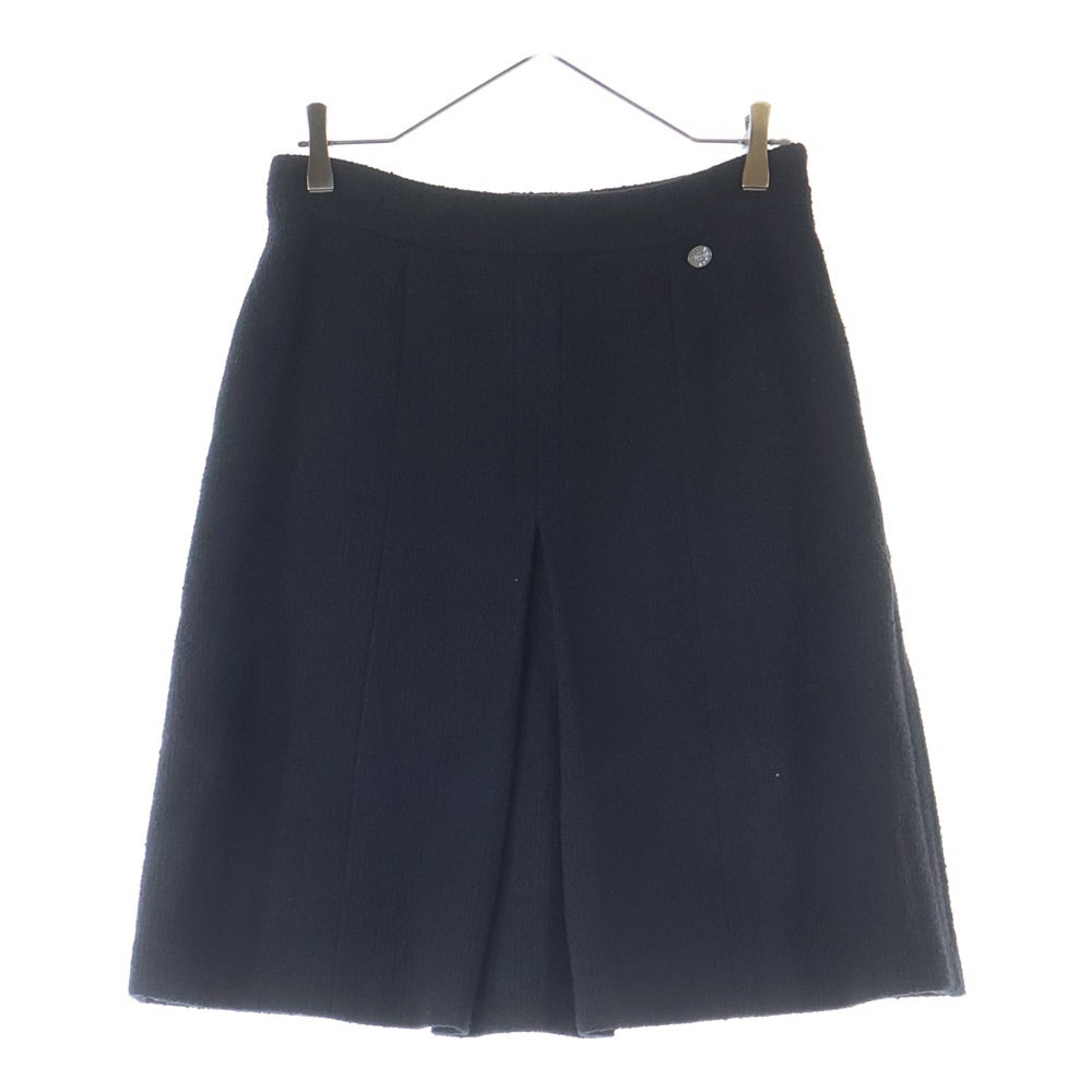 CHANEL(シャネル) ココマーク ロゴプレート コットン ツイード