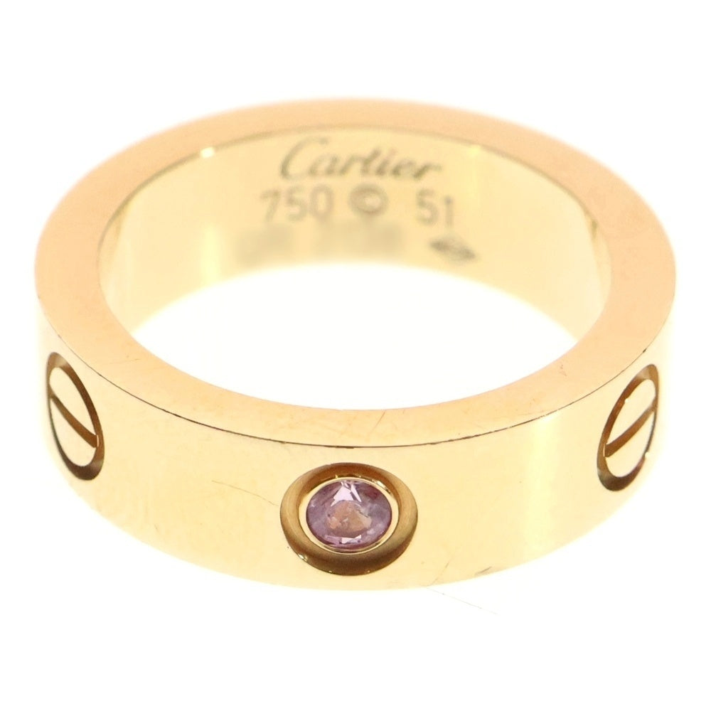 Cartier(カルティエ) ラブ リング K18 ゴールド サファイア 指輪 ジュエリー レディース