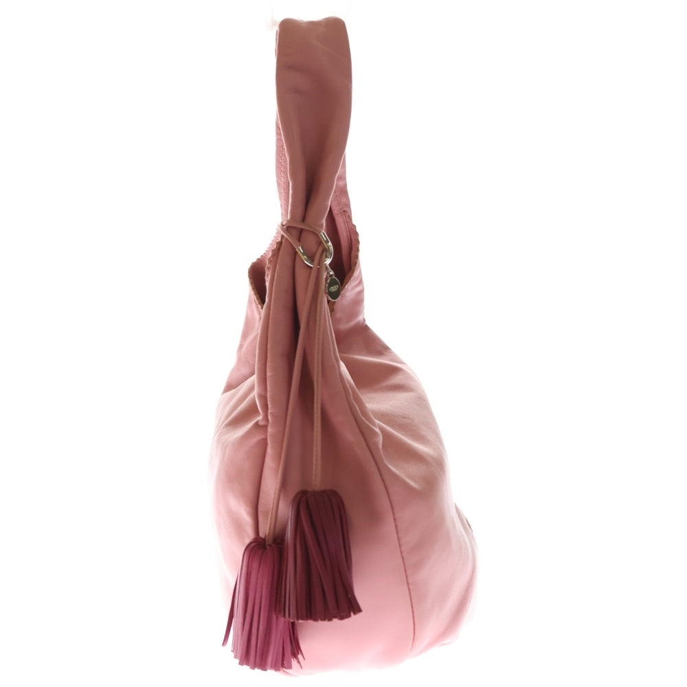 LOEWE(ロエベ) ヴィヴェント アナグラム ワンショルダーバッグ ハンドバッグ ピンク ナッパレザー レディース