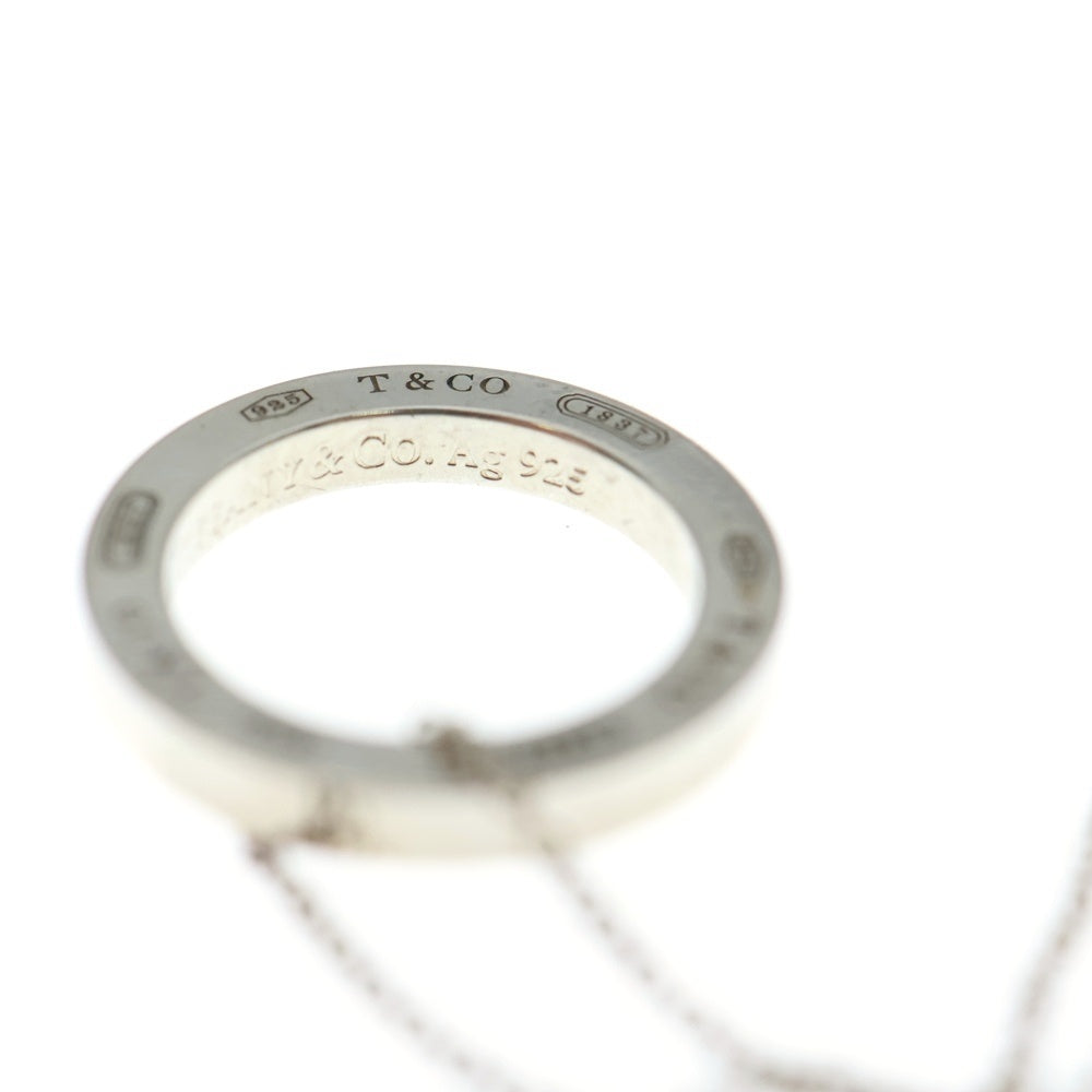 TIFFANY & Co.(ティファニー) ナロー サークル 1837 ネックレス ペンダント チェーン シルバー レディース