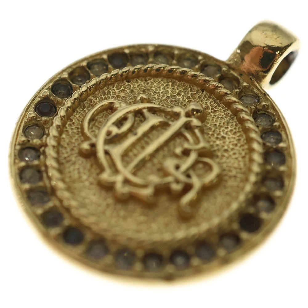 DIOR(ディオール) ロゴ ペンダントトップ GP ゴールド アクセサリー レディース