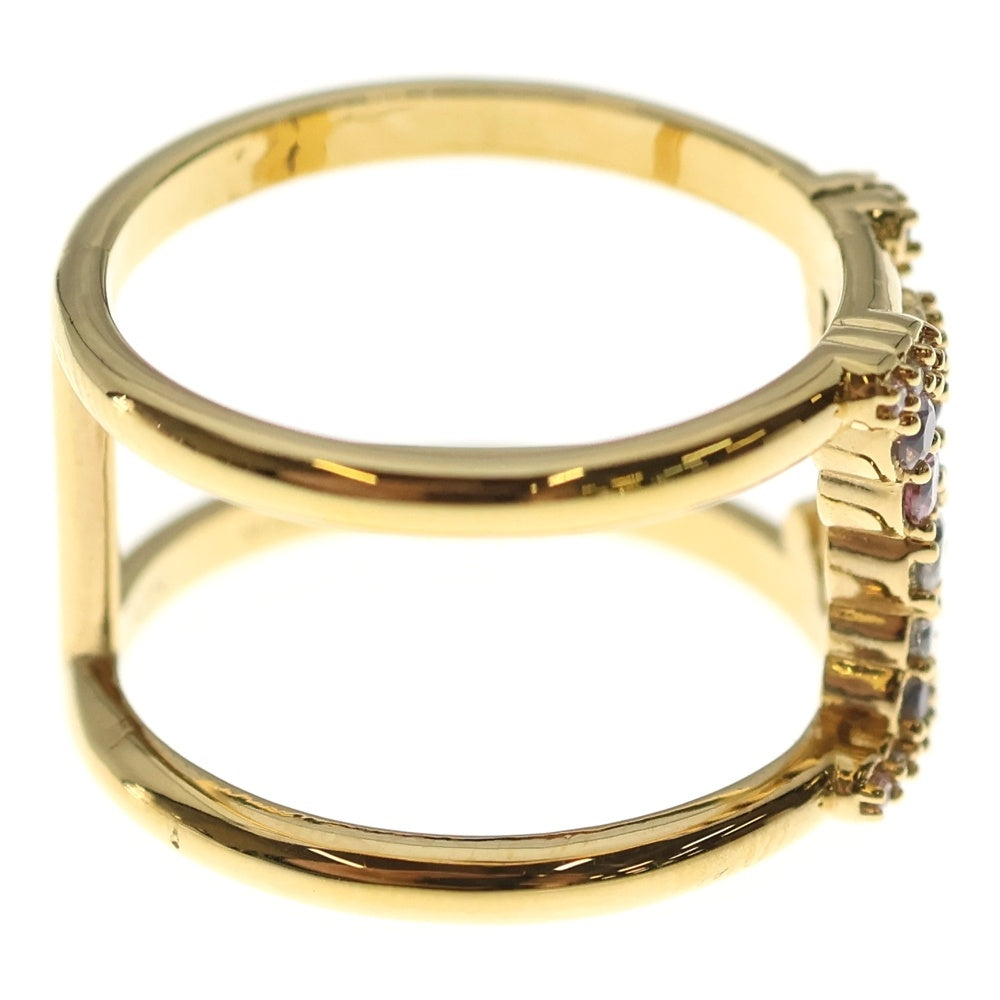 LOUIS VUITTON(ルイヴィトン) LV アイコニックトレゾール ゴールド ラインストーン 指輪 M1223L レディース