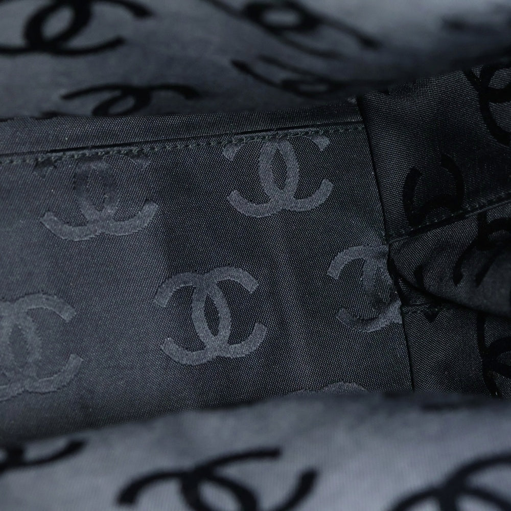 CHANEL(シャネル) ココマーク ワイルドステッチ ハンドバッグ ブラック レザー ゴールド金具 レディース