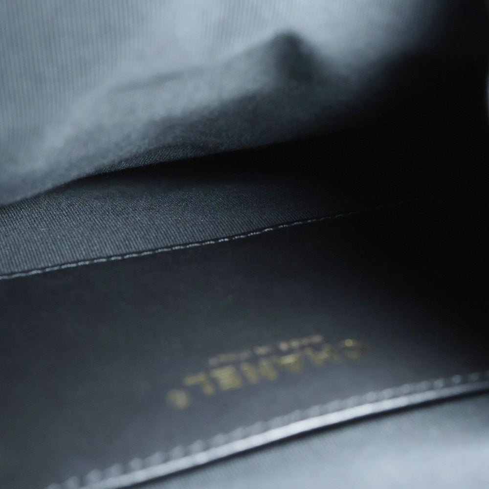 CHANEL(シャネル) チェーンショルダー バックパック キャビアスキン ゴールド金具 レディース