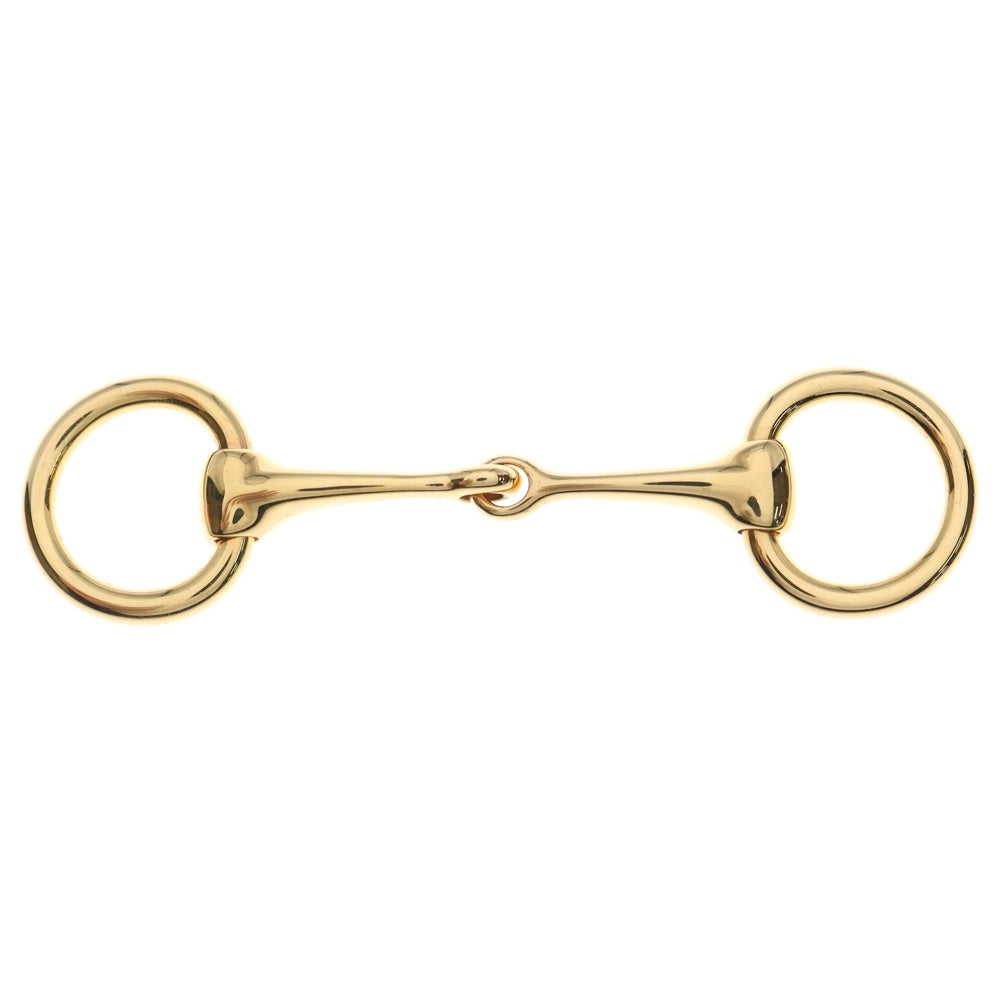 HERMES(エルメス) モールドゥホースビット スカーフリング ゴールド GP レディース