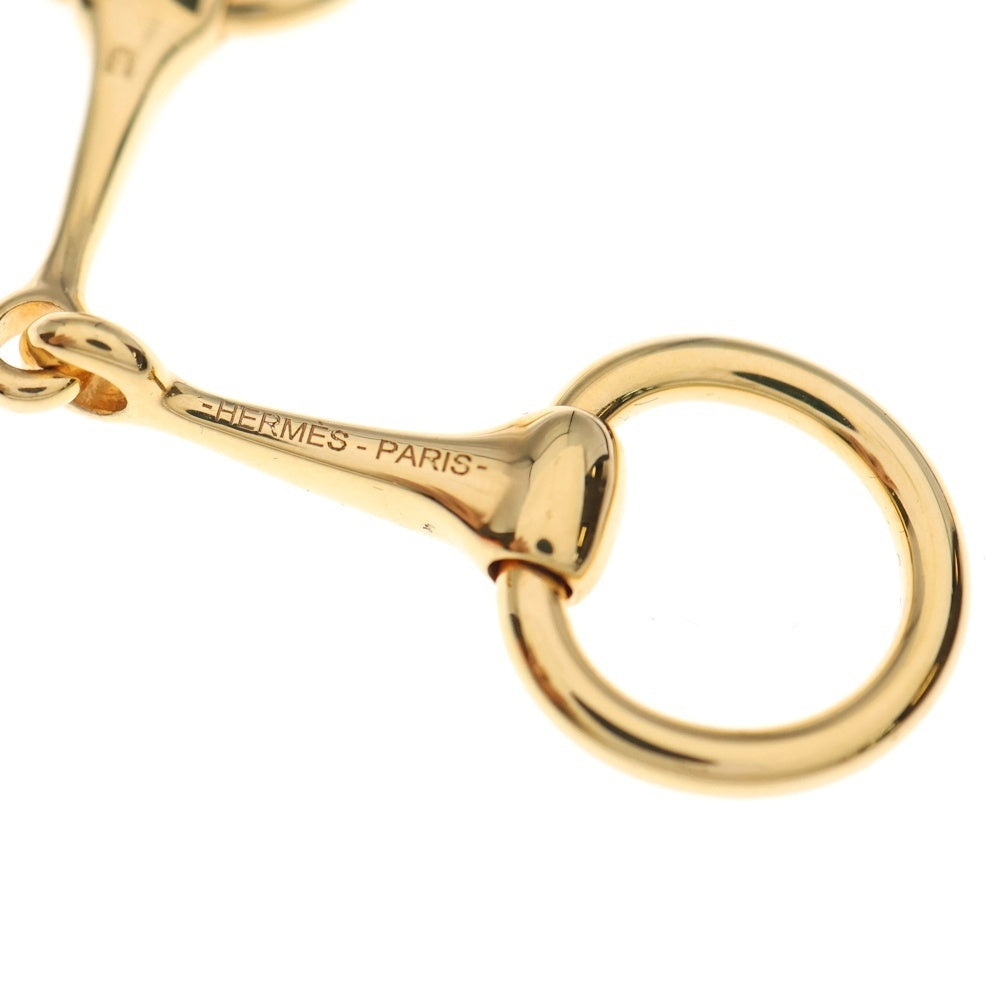 HERMES(エルメス) モールドゥホースビット スカーフリング ゴールド GP レディース