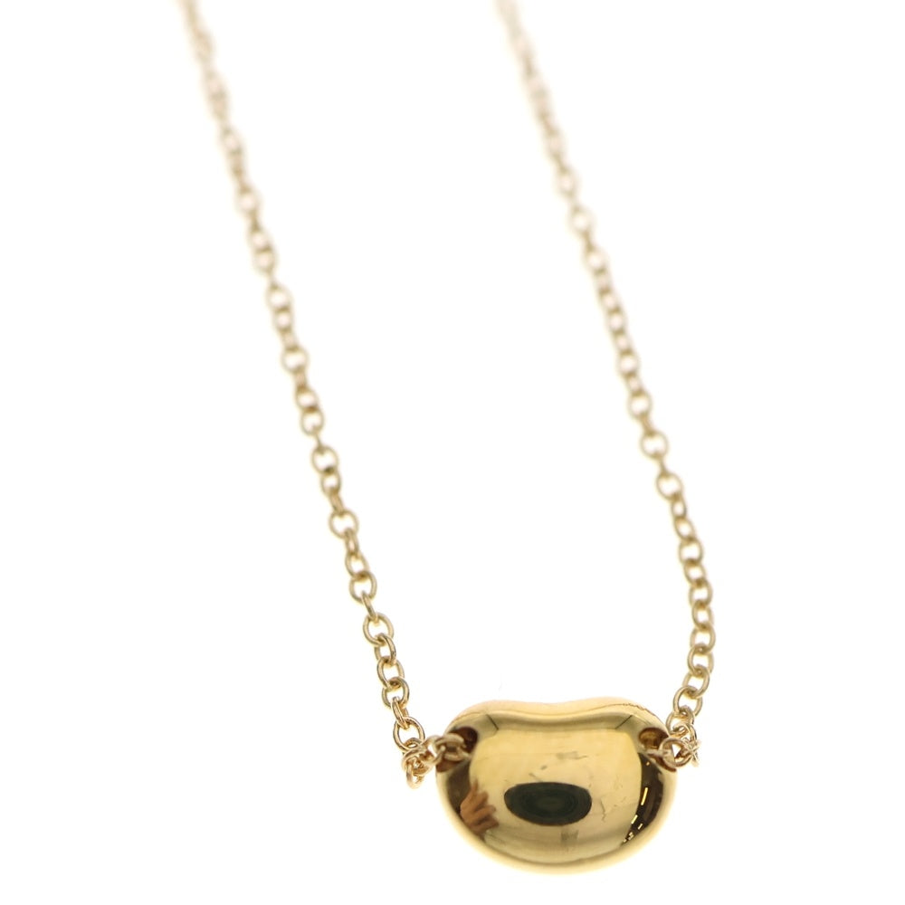 TIFFANY & Co.(ティファニー) ビーンズ ネックレス K18 Au750 YG イエローゴールド ペンダント
